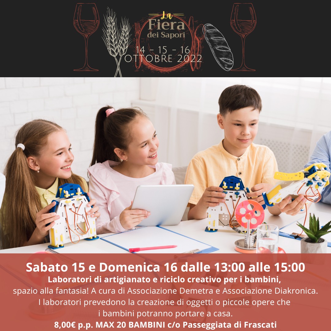 Frascati - Bambini alla scoperta di erbe e pozioni magiche con l'evento di  Profumi nascosti - Castelli Notizie